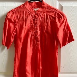 Coral Blouse